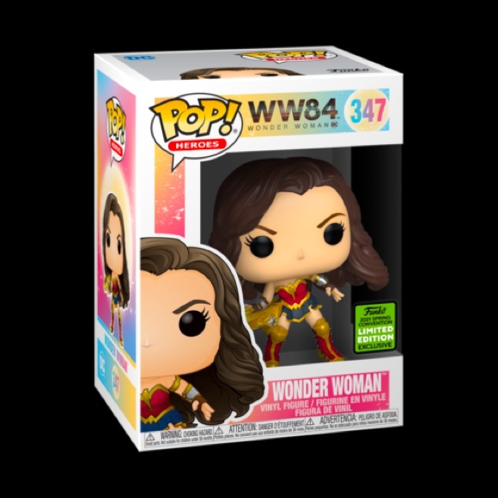 NIB Wonder Woman 1984 Exclusive Funko Pop 347 - Picture 2 of 8